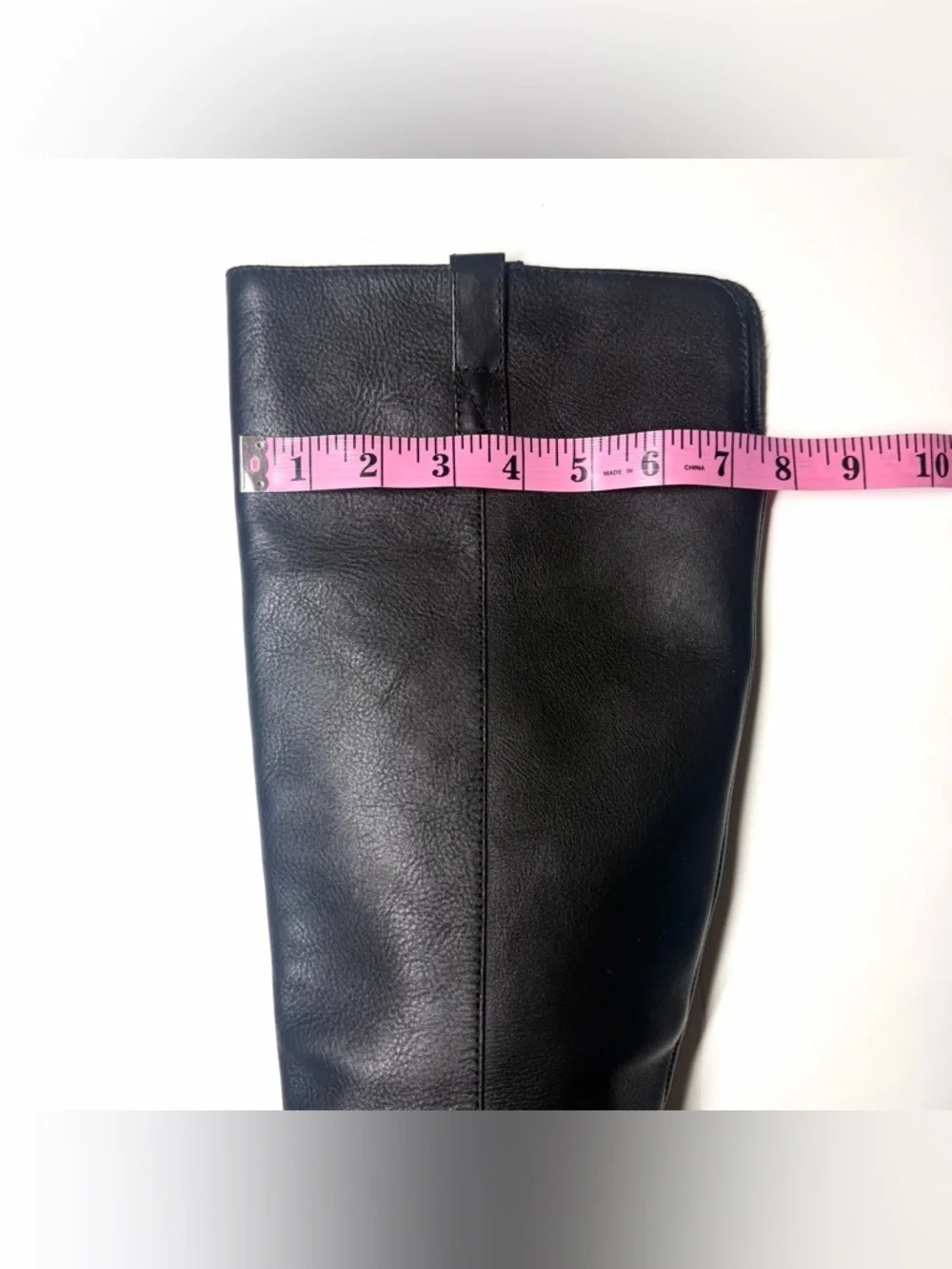 Madewell Women’s Black Leather Riding Boots Size- 7